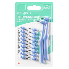 Meyarn Міжзубні щітки для брекетів, 0.6 мм, 20 шт